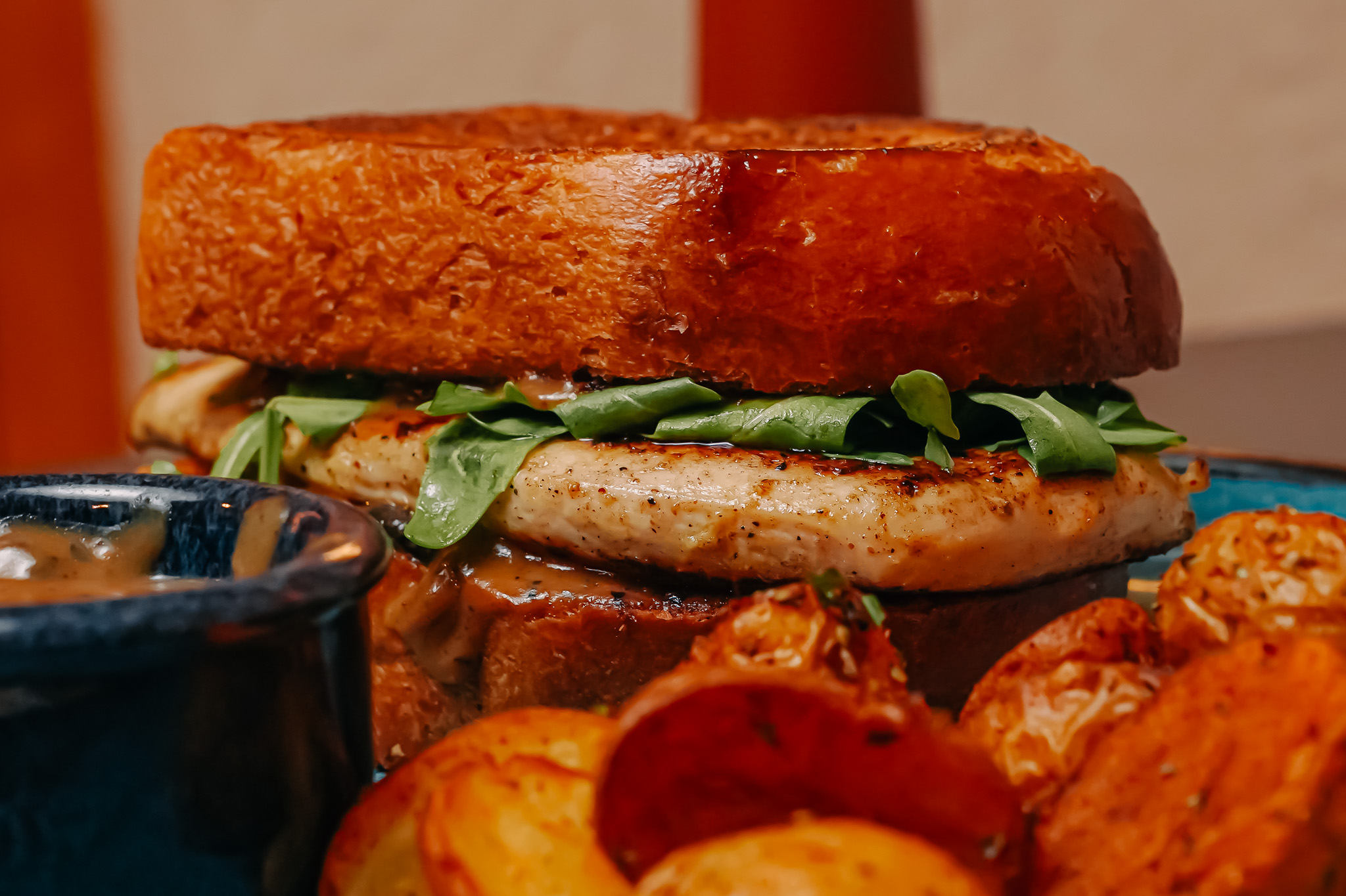 Sandwich de poulet grillé